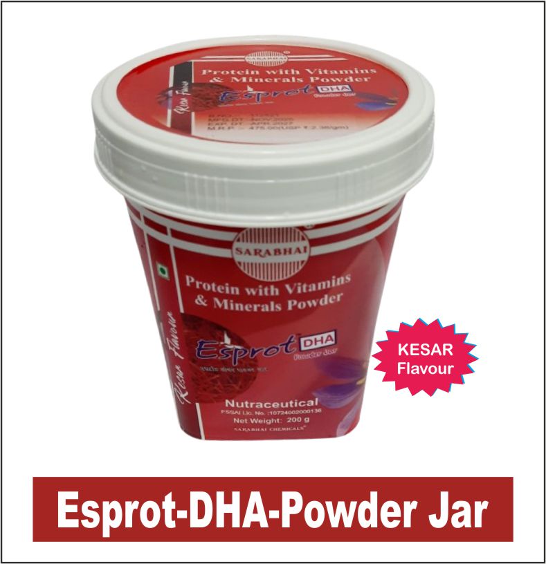 Esprot-DHA-PowderJar KESAR FLAVOUR