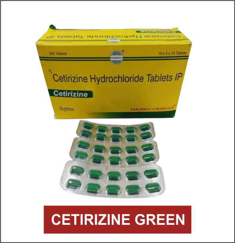 CETIRIZINE GREEN